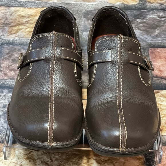 Croft & Barrow Delaney Womens Leather Loafers Brown Size 7.5 Comfort Business - Picture 4 of 10